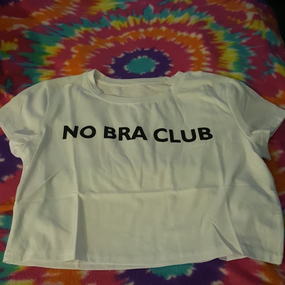 Crop tee top